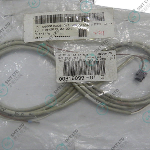 Original New Custom Made Valve with Cable Model 00316099-01 for ASM/SIEMENS SMT Machine Spare Parts