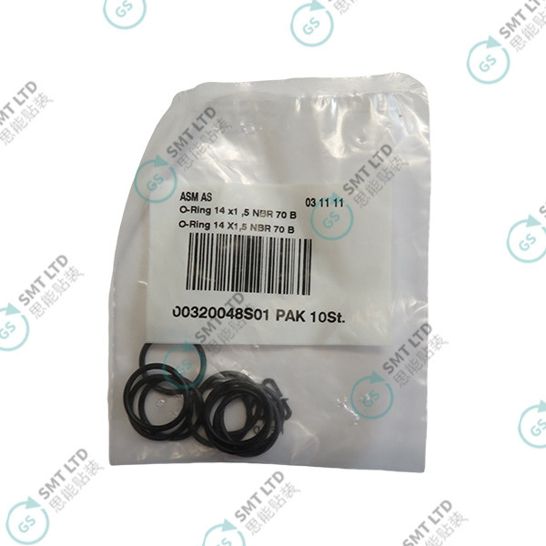 ASM/SIEMENS SMT Machine Parts 00320048S01 O Ring 14x1.5 NBR 70 B 00320048-01 / 00320048