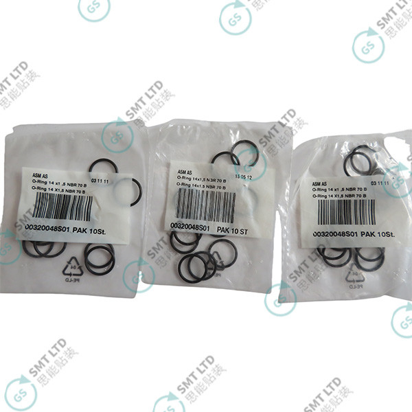 ASM/SIEMENS SMT Machine Parts 00320048S01 O Ring 14x1.5 NBR 70 B 00320048-01 / 00320048