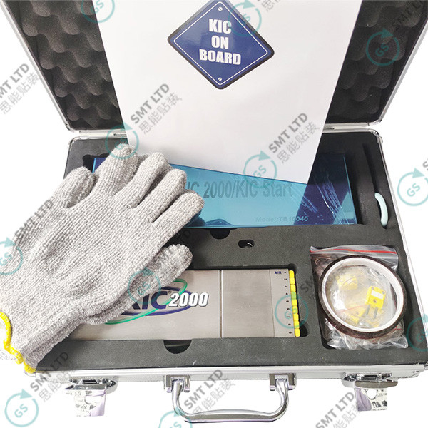 SMT Furnace Temperature Tracker Reflow Furnace Wave Soldering 9 Channel KIC Thermometer KIC2000 Furnace Temperature Tester