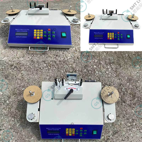 SMD Part Counter Automatic Point Capacitance Resistance IC Counter With Leak Point Feed Machine