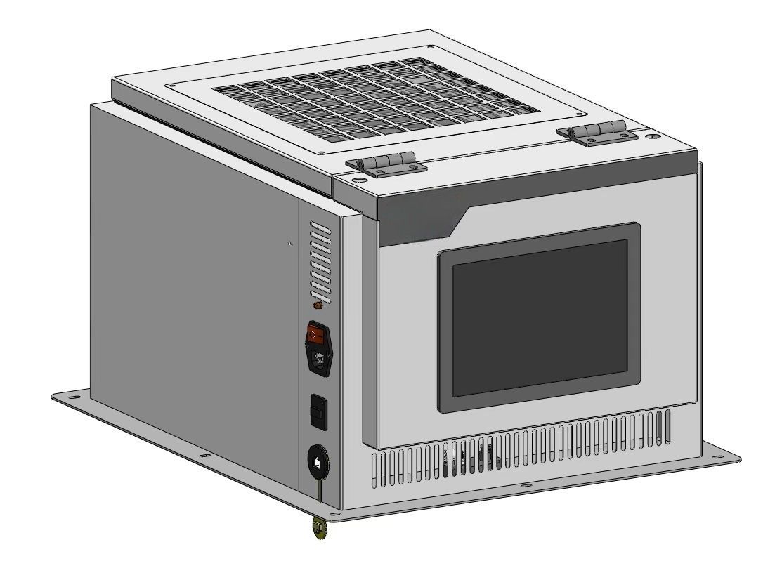 SMT Dust Purification Processor FFU with 6-Speed Automatic Adjustment Double Filter System and Modbus TCP Communication