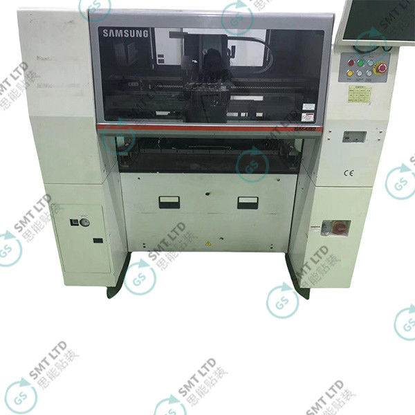 Samsung SM482 Pick And Place Machine with 28,000 CPH Placement Speed, 6 Shafts Cantilever, and Electric Feeders