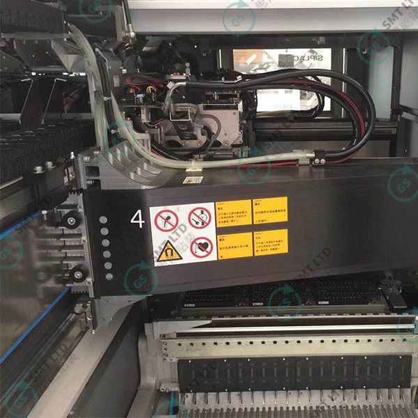 Siemens DX4 SMT Pick and Place Machine with 102,000 comp./h IPC Speed, 01005-6 mm x6 mm Component Range and 3.45kw Rated Power