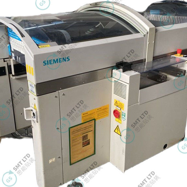 Siemens F5HM SMT Pick and Place Machine with 8000 cph Placement Rate, ±70µm Accuracy, and Max.80 x 8 mm Feeder Capacity