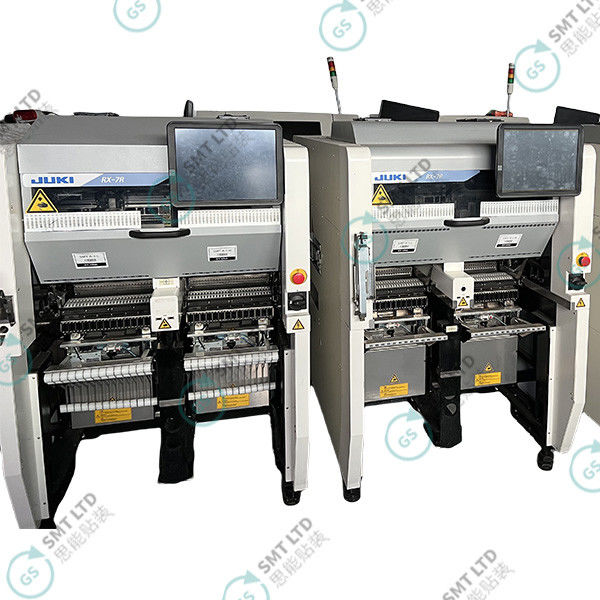 High Speed Compact SMT Pick And Place Machine RX-7R with Dual Lane Conveyor for PCB Assembly