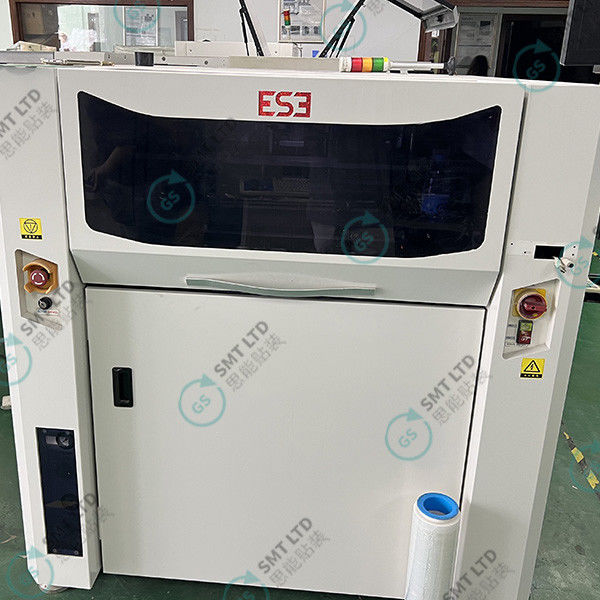 ESE US-2000X Precision Screen Printing Machine with 550mm x 400mm PCB Size, ±12.5 um Alignment Accuracy, and Heavy-Duty Steel Frame