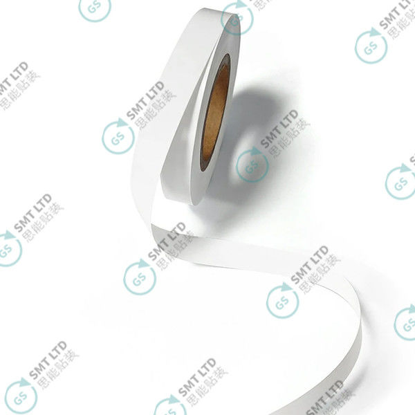 White Opaque Matt PET SMT Dispensing Paper with 0.05mm Thickness and Customizable Dimensions