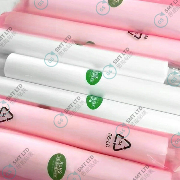 Lint Free SMT Stencil Clean Roll with Wood Pulp and Polyester for DEK Machine GSM602 Series
