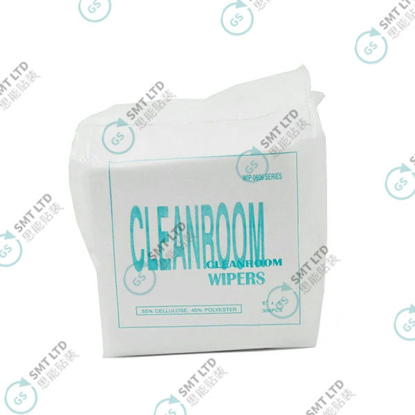 SMT Nonwoven Cleanroom Wipes Lint Free No Bleach High Absorption for SMT Process