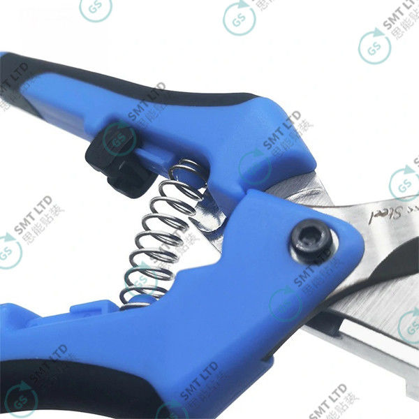 Lightweight SMT Splicing Cutter with Sawtooth Clip and Ergonomic Grip for Precision Tape Cutting