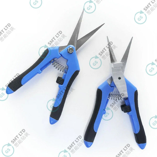 Lightweight SMT Splicing Cutter with Sawtooth Clip and Ergonomic Grip for Precision Tape Cutting