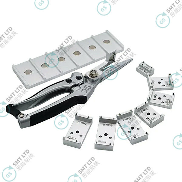 GSMTL120 SMT Splice Scissors with Sharp Blades Safety Buckle and Magnetized Seat for Precision Splicing