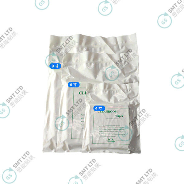 9 Inches Microfiber Dust Free Cloth with Laser Cutting and Ultra-low Dust for Industrial Wiping