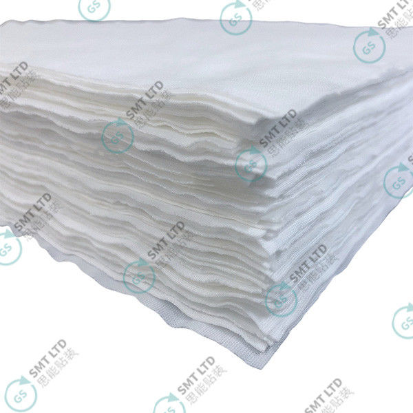 9 Inches Microfiber Dust Free Cloth with Laser Cutting and Ultra-low Dust for Industrial Wiping