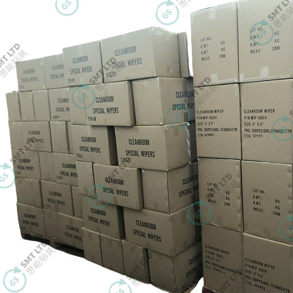 9 Inches Microfiber Dust Free Cloth with Laser Cutting and Ultra-low Dust for Industrial Wiping