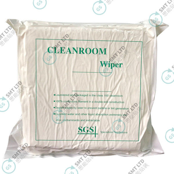 4008 Anti-Static Microfiber Cleaning Cloth Laser Cut for Low Ion Content Wiping in Semiconductor Industries