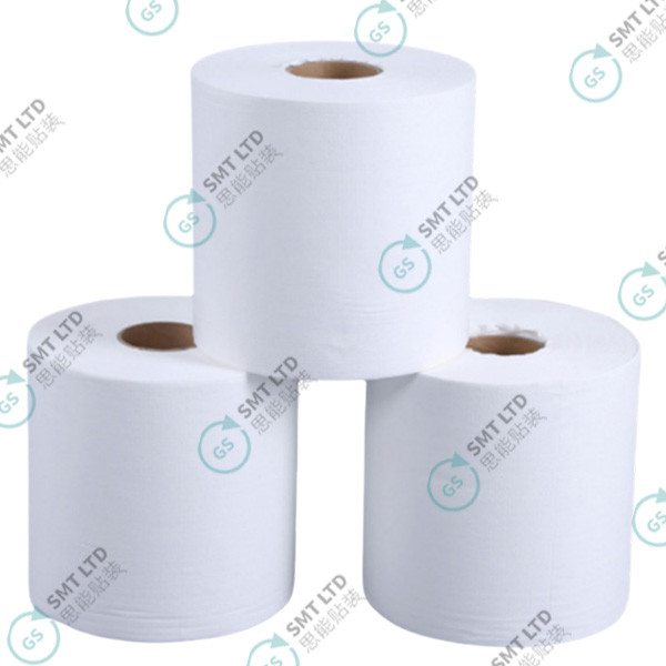 White Blue Decontamination Oil Absorbent Spot Wiping Paper 25*38 Industrial Large Roll Dust Free Paper