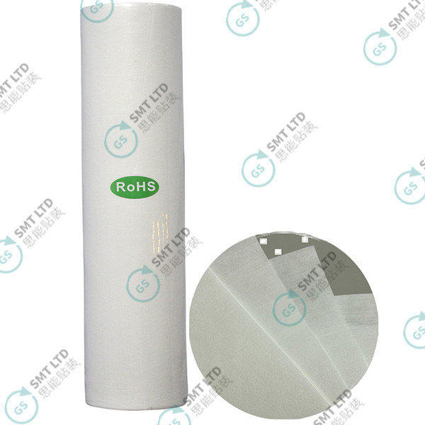 DEK roll cleaning dust removal solder paste red adhesive paper GKG reel automatic printing machine SMT steel mesh wiping paper