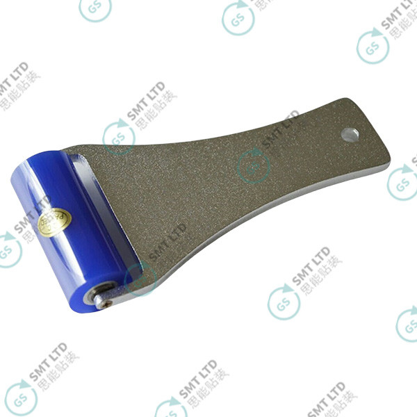 12 Inch Silicone Dust Roller Dust Bar Black Aluminum Plastic Handle Anti Static Silicone Roller