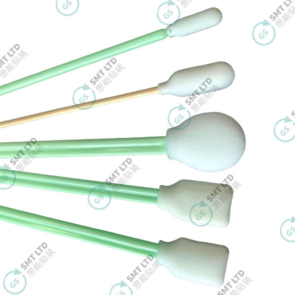 Flat Head Long Rod Clean Cotton Swab Clean Precision Instrument Lens Polyester Fiber Wipe Rod