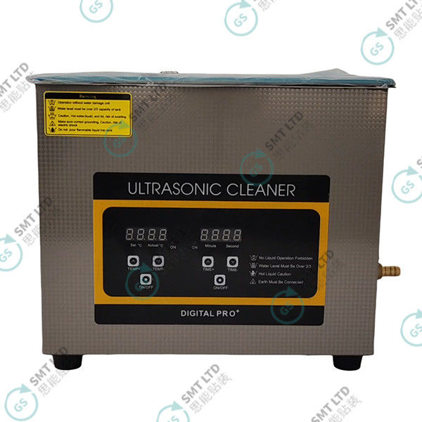 240W 40KHz Ultrasonic SMT Nozzle Cleaner with 10L Capacity for Dentures Carburetors and Glasses