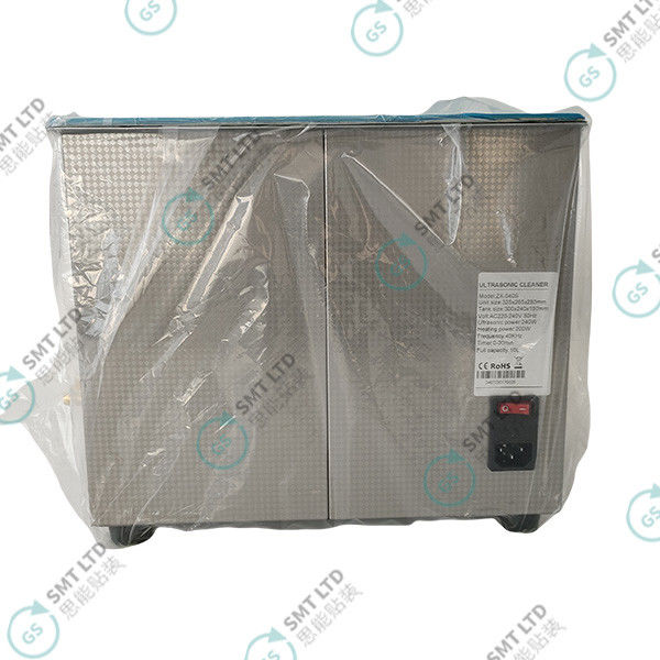 240W 40KHz Ultrasonic SMT Nozzle Cleaner with 10L Capacity for Dentures Carburetors and Glasses