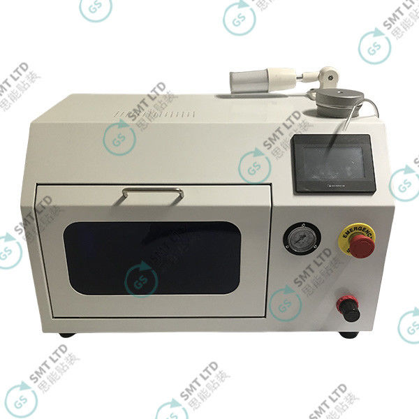 GS-893 Industrial Automatic SMT Nozzle Cleaner 250W with Touch Screen+PLC Control and 304 Stainless Steel Construction