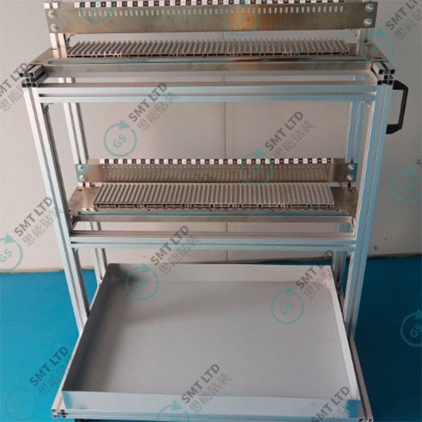SMT Feeder Car with High Quality Aluminum Construction 100 Feeder Capacity and Anti-Static Drag Chain for Efficient SMT Production