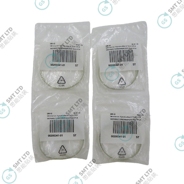 00200341-01 SMT Machine Spare Parts Toothed Belt Synchroflex 6 T2.5 / 177.5