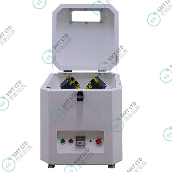 Single-phase 220V Solder Paste Mixer with 420mm × 420mm × 427mm Dimensions and Double Safety Mechanism for SMT Applications