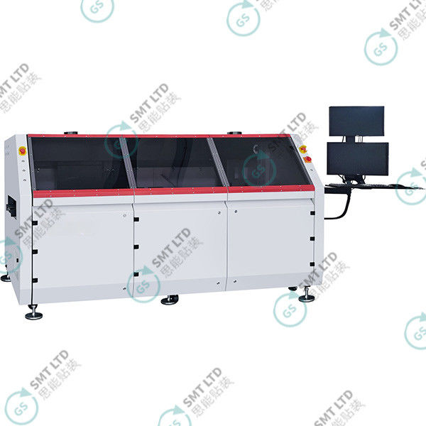 Online Dual Platform Selective Wave Soldering Machine with Single phase 380V, High-precision Motion Control, and Real-time Welding Process Display