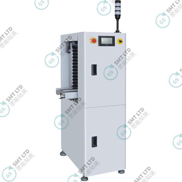 ML Series Mini Loader with Standard SMEMA Signal Communication PLC Control and Stepping Motor Push Plate Structure for SMT Production