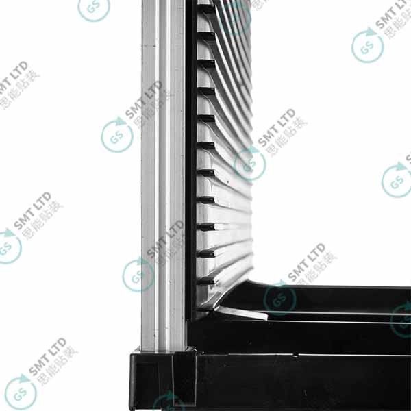 GSCJ-8301A-1 PCB Magazine Rack SMT Loading and Unloading Rack with 355 x 315 x 320 mm Size 25 Slots and Adjustable Width 85-250 mm