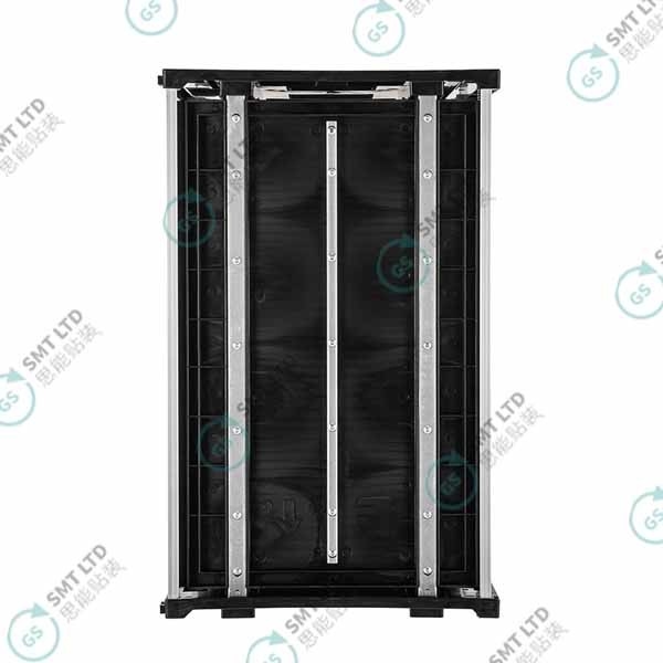 Aluminum Alloy Anti Static PCB Magazine Rack For SMT Loader And Unloader PCB Storage