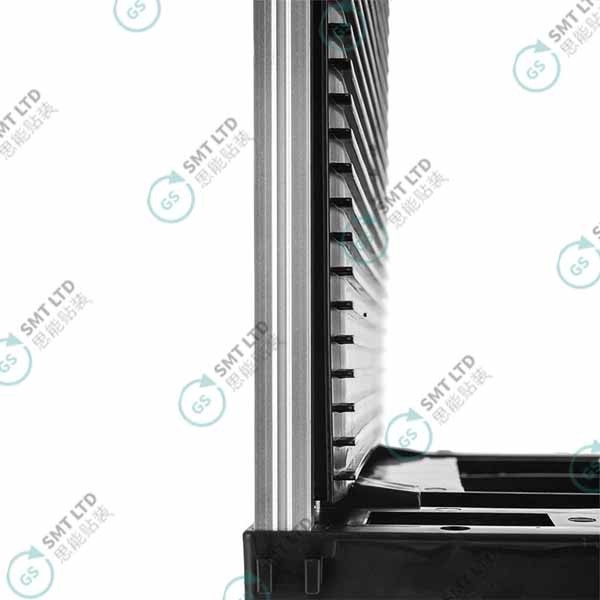 Aluminum Alloy Anti Static PCB Magazine Rack For SMT Loader And Unloader PCB Storage