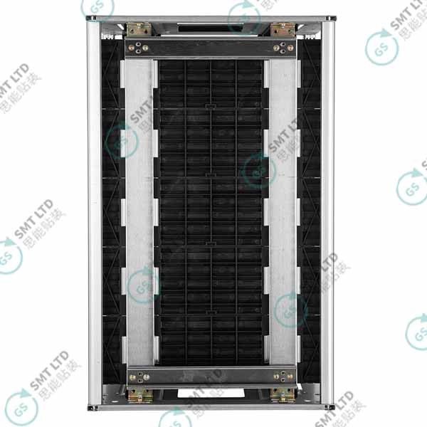 Anti Static PCB Magazine Rack with Adjustable Width 35-250 mm and 25 PCB Slots for SMT Transfer Cart