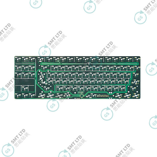 Double Gold Keyboard Board for PCB Manufacturing with Single-sided and Double-sided PCB Options