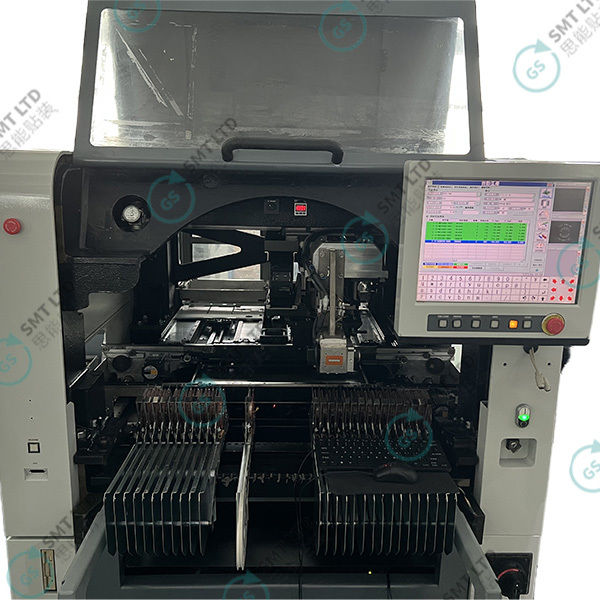 SONY SI-F130 SMT Pick And Place Machine with 25900 CPH Speed, Optical Recognition System, and Planetary Type Mounting Head