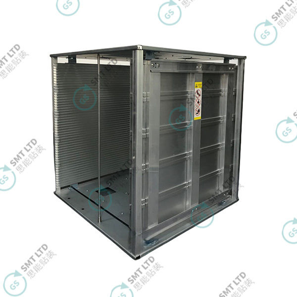 ESD PCB Magazine Rack with ESD Detection Safety Qualified Gear-Type Adjustment 535*460*570MM Storage Rack