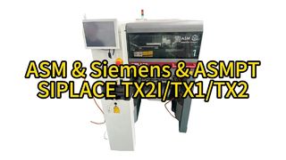 ASM Assembly Systems SIPLACE TX2I / TX1 / TX2 - SMT Pick And Place Machines