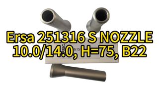 Ersa Selective Wave Solder 251316 S Nozzle 10.0/14.0 H=75 B22