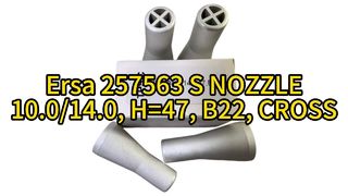 Ersa Selective Wave Solder 257563 S Nozzle 10.0/14.0 H=47, B22 CROSS