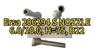 Ersa Selective Wave Solder 206294 S Nozzle 6.0/10.0 H=75 B22 #smt #nozzle