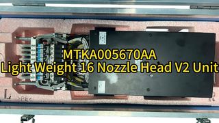MTKA005670AA Panasonic Ελαφριά κεφαλή 16 ακροφυσίων Μονάδα V2 (πράσινη) #smt #smtmachine #nozzlehead